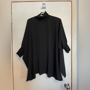 BABATON batwing, turtle neck dress shirt size M